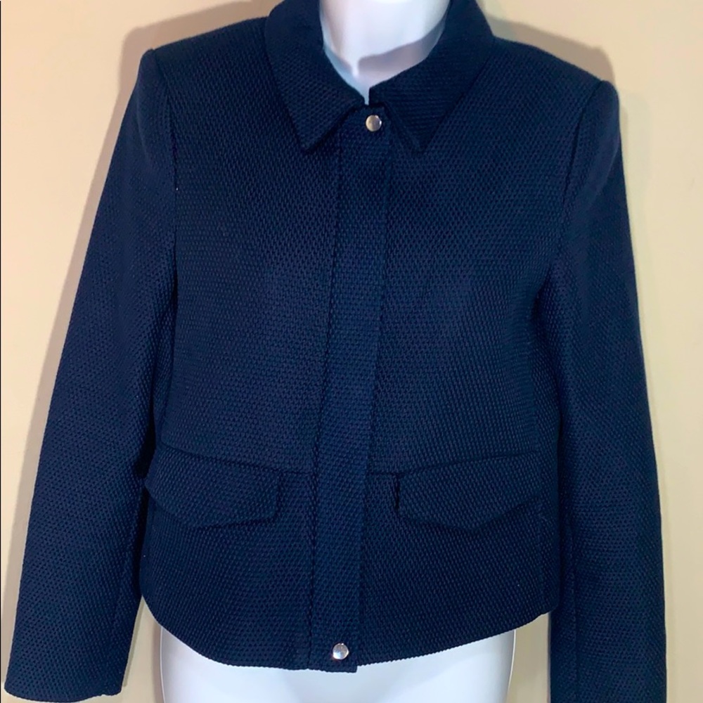 Blue Zara jacket